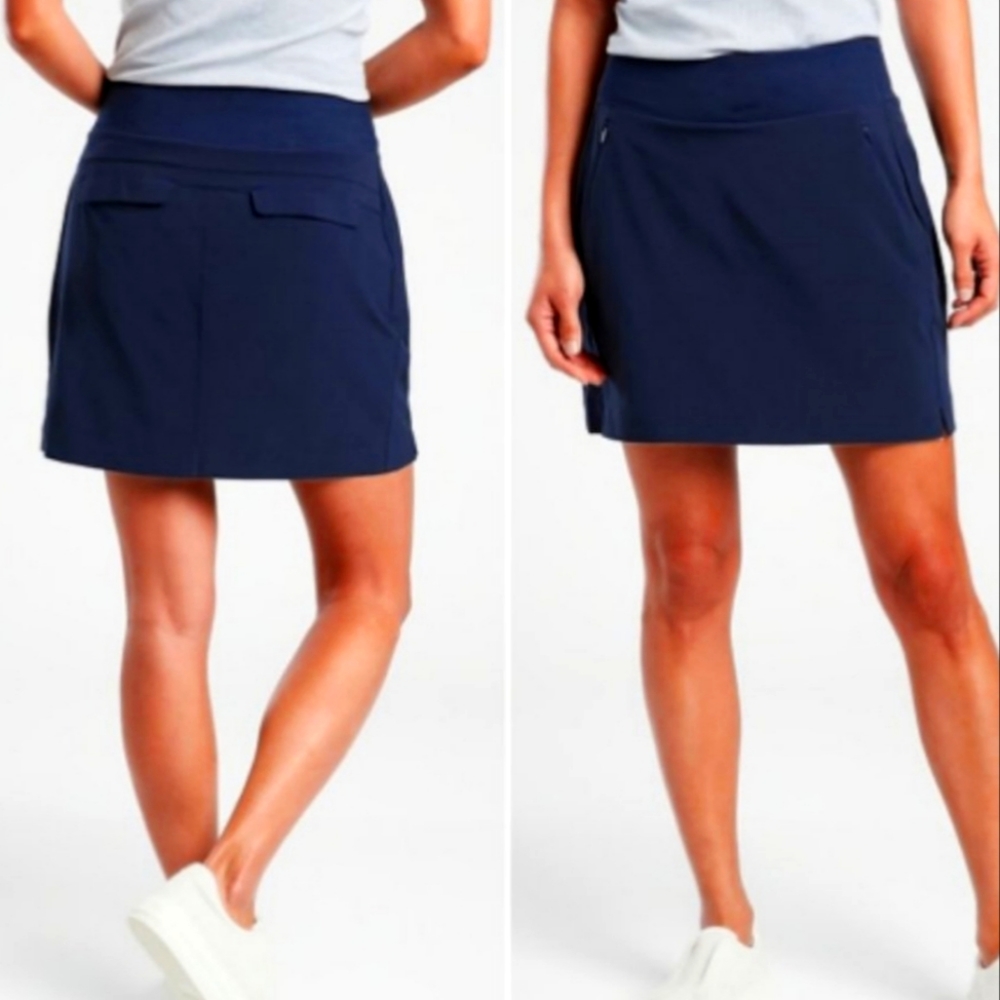 NWT Athleta Soho Skort 🏃‍♀️🤾‍♀️ Navy Blue Sz 0